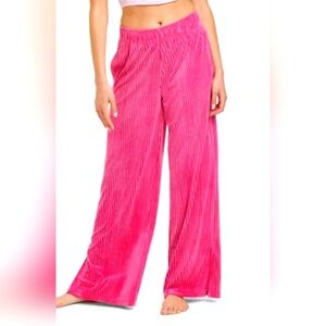 Colsier |Velvet Lounge Pajama Pants with Slit | Size X-Small